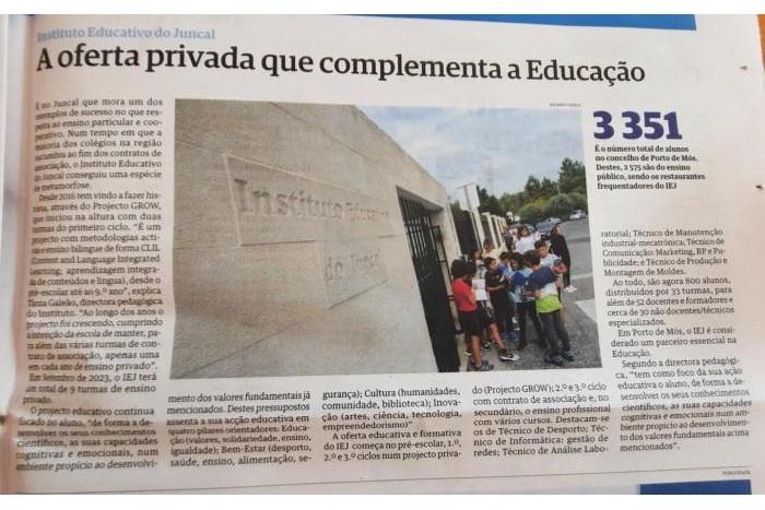 O Ensino Privado e Público no IEJ